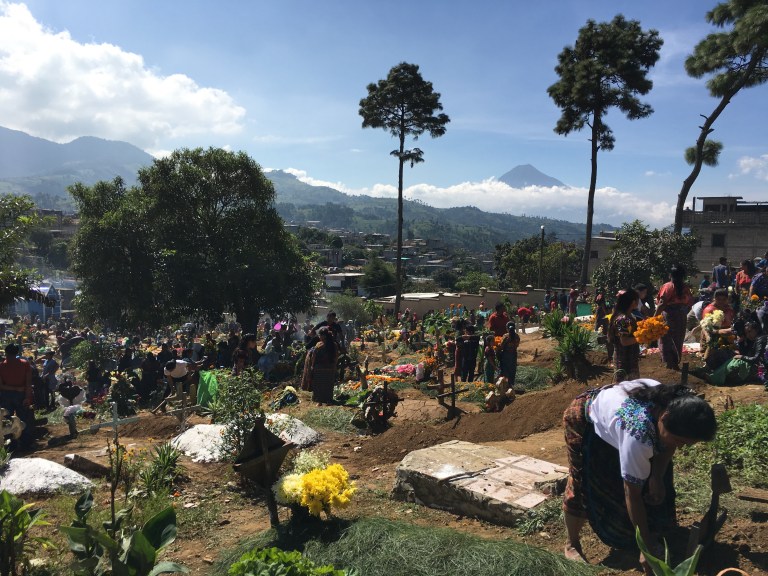 Day of dead landscape