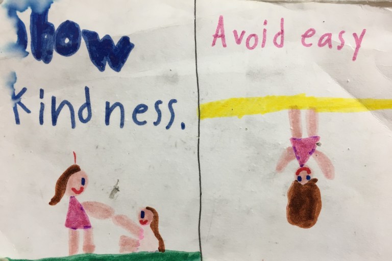 Show Kindness Avoid Easy