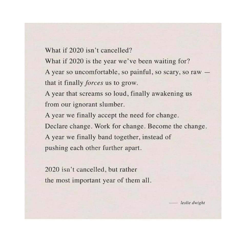 What if 2020 isn't cancelled